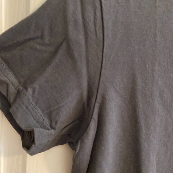 AMERICAN APPAREL Dark Gray Short Sleeve T Shirt with Ludwig Wittgenstein Size M - Picture 6 of 8